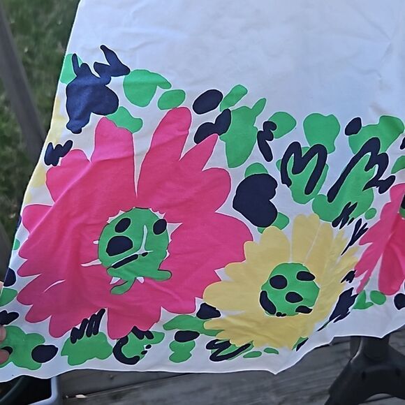 Lilly Pulitzer Avaline Doodle Bug Daisy floral strapless dress size 0 - Picture 2 of 8